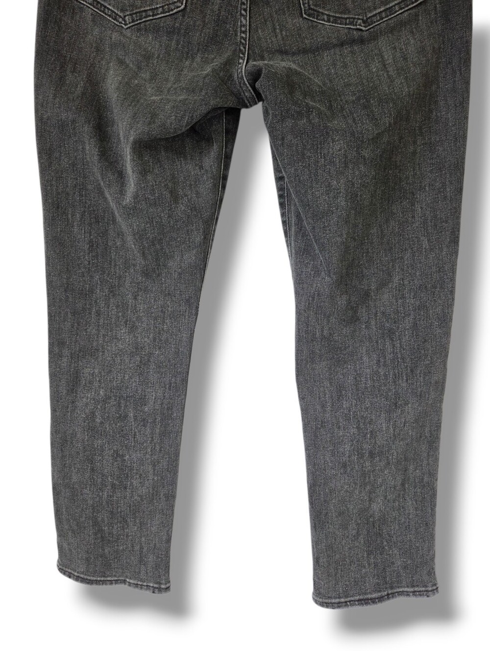 Gap Faded Black Classic Straight High Rise Denim Jeans Size 31/ 12S - Picture 4 of 8